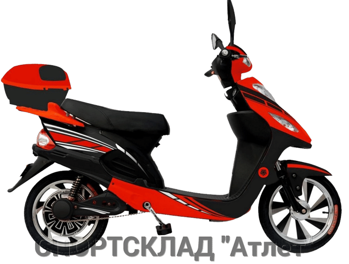 Электроскутер ROVER Element Black-red