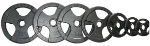 Набір дисків із хватами Gym Set 157,5 кг (Ø 31 мм)