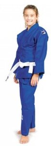 Кимоно дзюдо "JUNIOR" синее 120-180 см