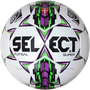 М'яч футзальний Futsal Super white (Fifa approved)