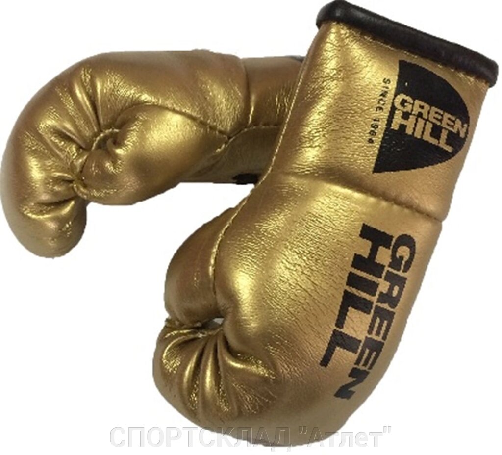Сувенірні боксерські рукавички Green Hill від компанії СПОРТСКЛАД "Атлет" - фото 1