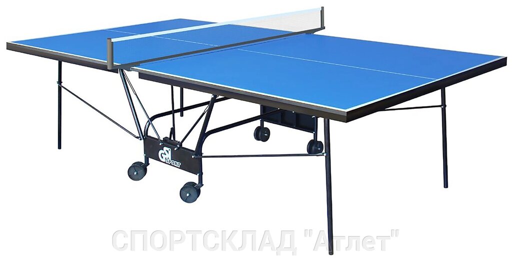 Тенісний стіл Compact Premium Gk-6 (синій) від компанії СПОРТСКЛАД "Атлет" - фото 1