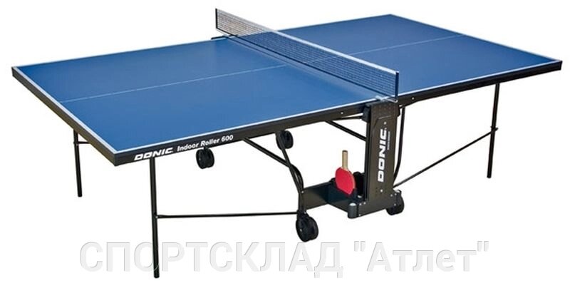 Тенісний стіл Donic Indoor Roller 600 для приміщень від компанії СПОРТСКЛАД "Атлет" - фото 1
