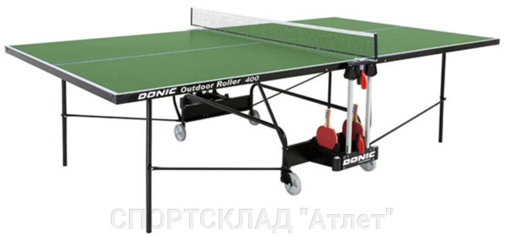 Тенісний стіл Donic Outdoor Roller 400 від компанії СПОРТСКЛАД "Атлет" - фото 1