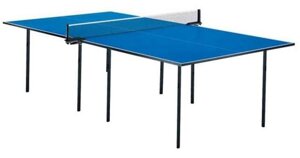 Теннисный стол разборной синий