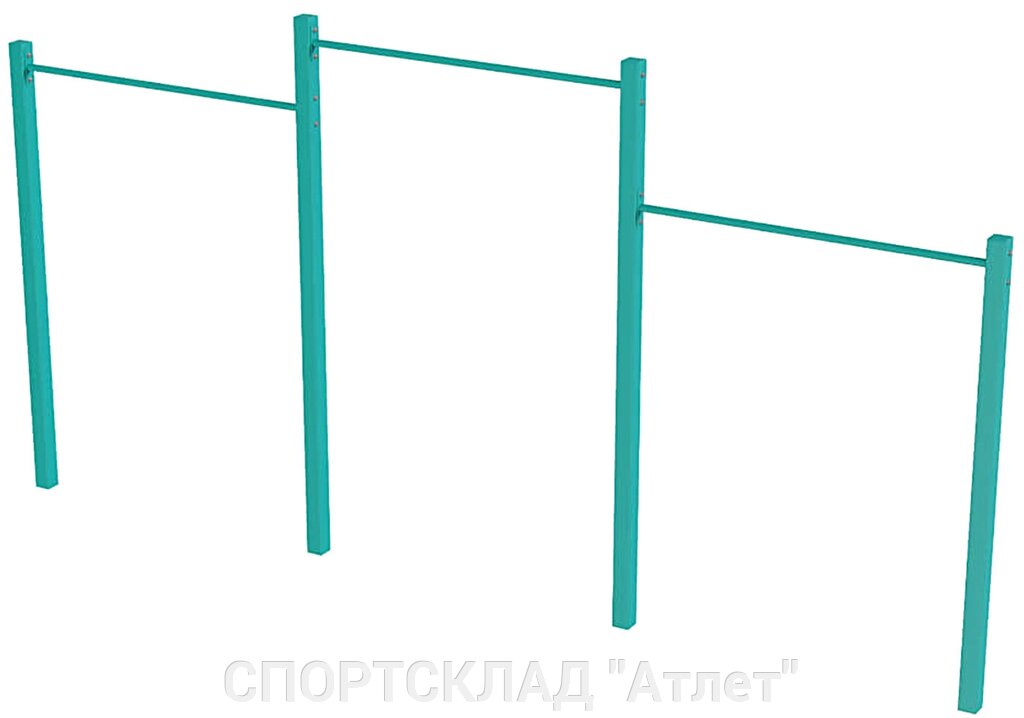 Турнік (4,0 * 0,2 * 2,5 м) від компанії СПОРТСКЛАД "Атлет" - фото 1