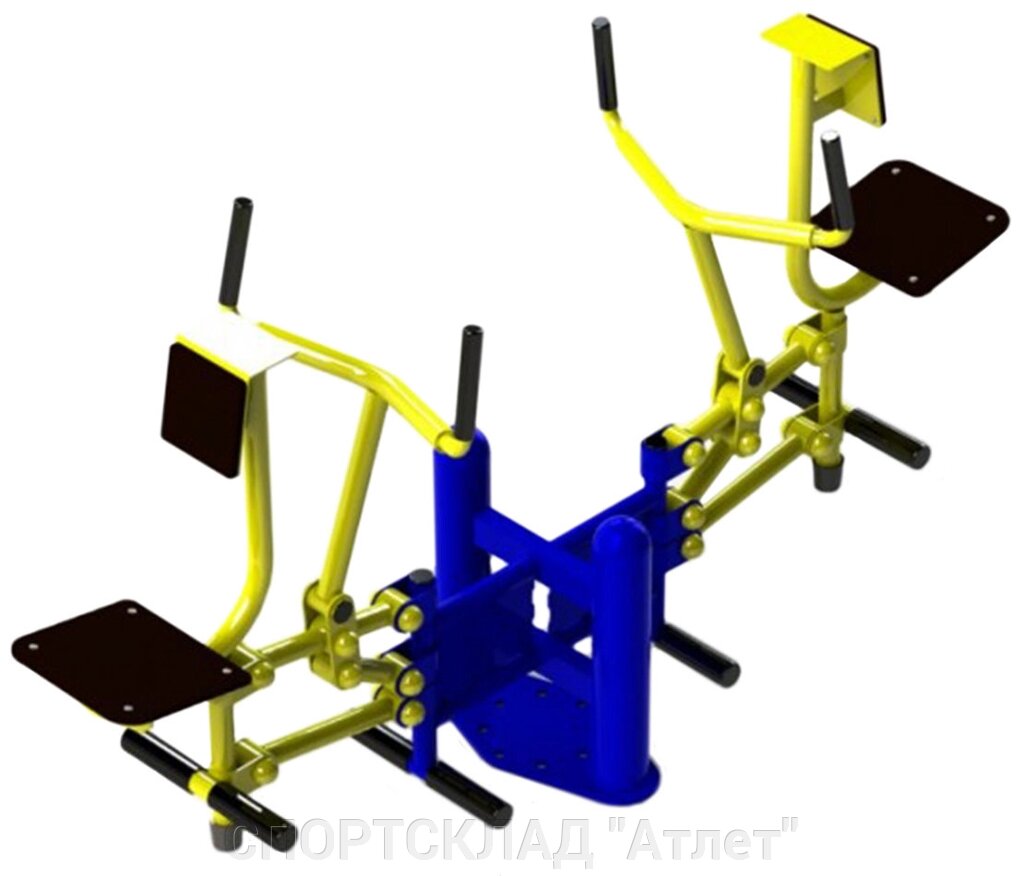 Тяга важеля вуличний тренажер від компанії СПОРТСКЛАД "Атлет" - фото 1
