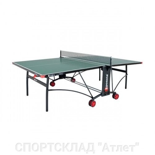 Всепогодний тенісний стіл Sponeta S3-86e white, black від компанії СПОРТСКЛАД "Атлет" - фото 1