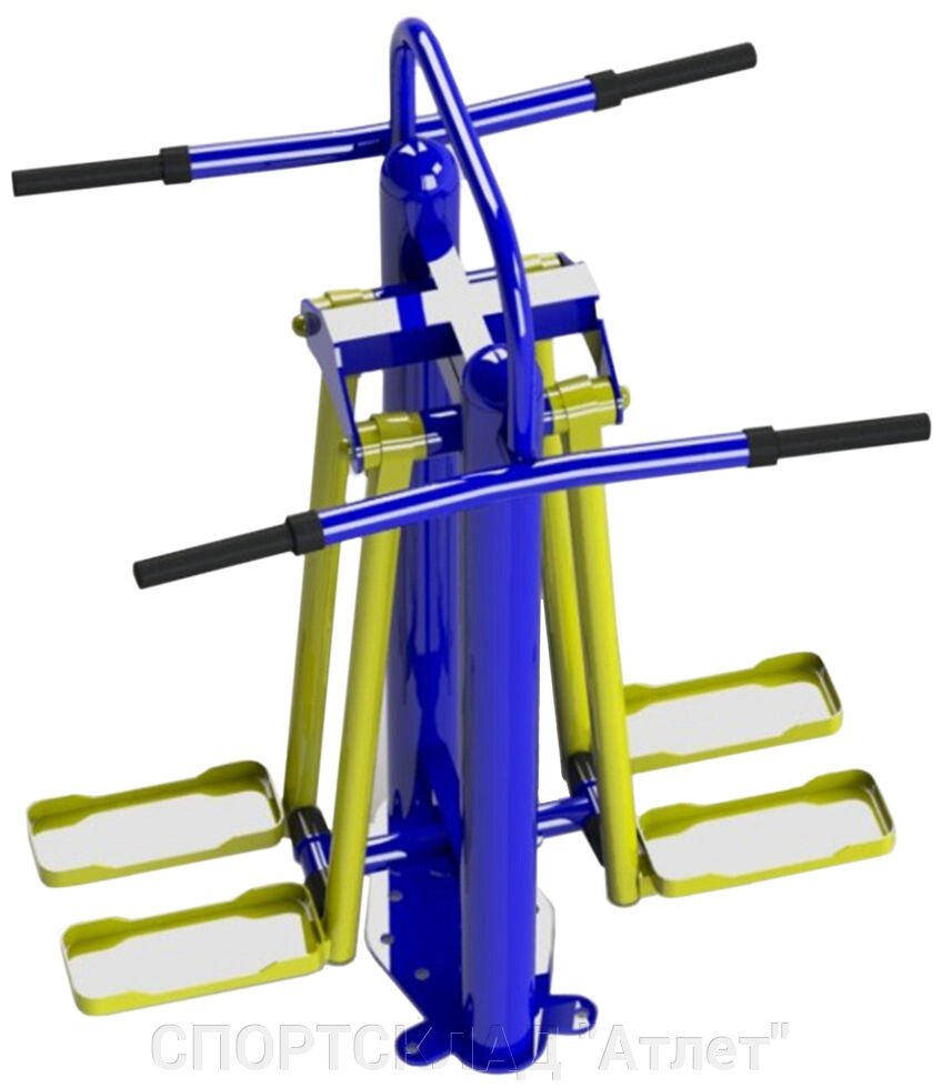 Вуличний тренажер для м'язів стегна (відведення стегна) від компанії СПОРТСКЛАД "Атлет" - фото 1