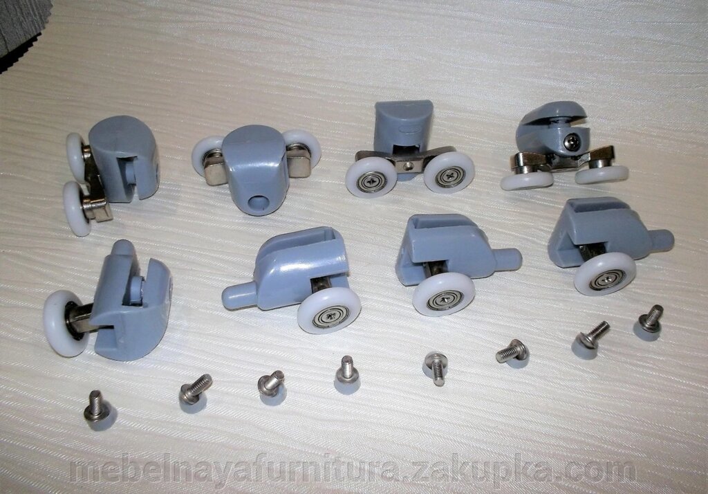 Комплект роликів для душової кабіни (В-43) 23мм - Україна