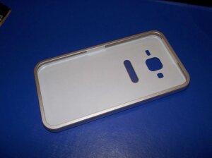 Захисний бампер для Samsung J5 алюміній