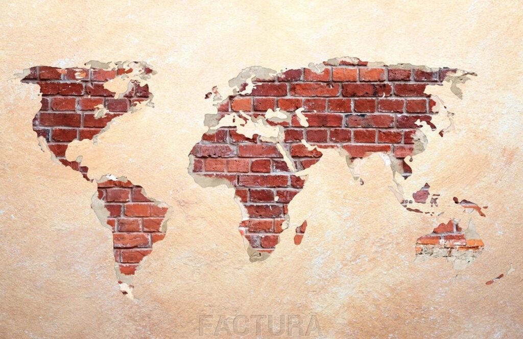 Bricks map №1 від компанії FACTURA - фото 1