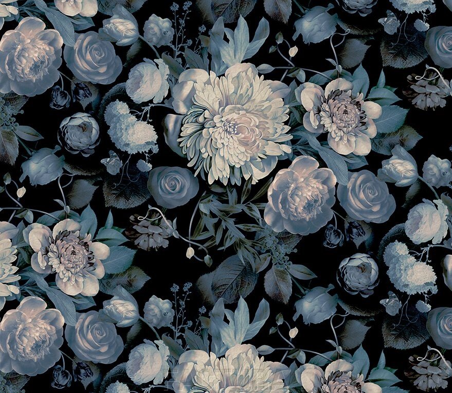 Квіти на чорному №1 від компанії FACTURA - фото 1