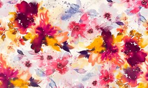 Flowers watercolor 8