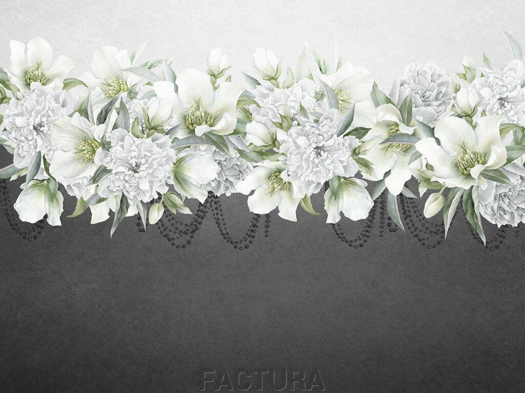 WHITE FLOWERS 1а від компанії FACTURA - фото 1