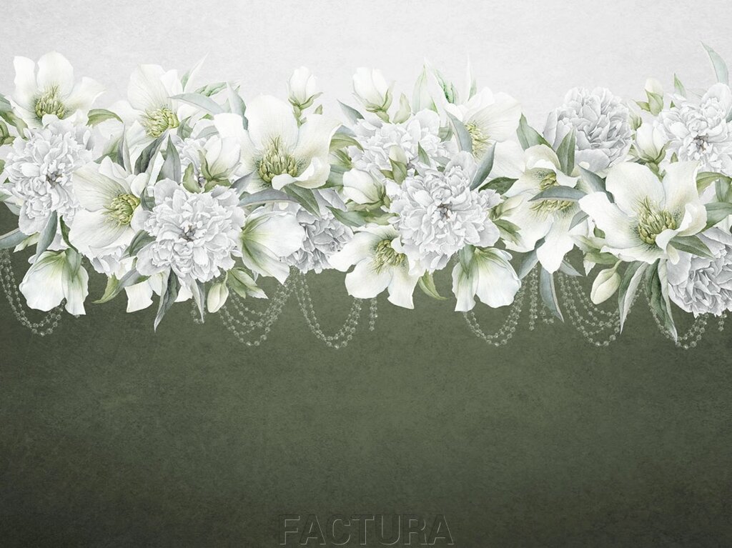 WHITE FLOWERS 3а від компанії FACTURA - фото 1