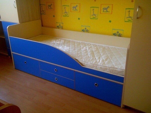 Ліжко дитяче з ящиками Д15 Merabel від компанії Мерабель - фото 1
