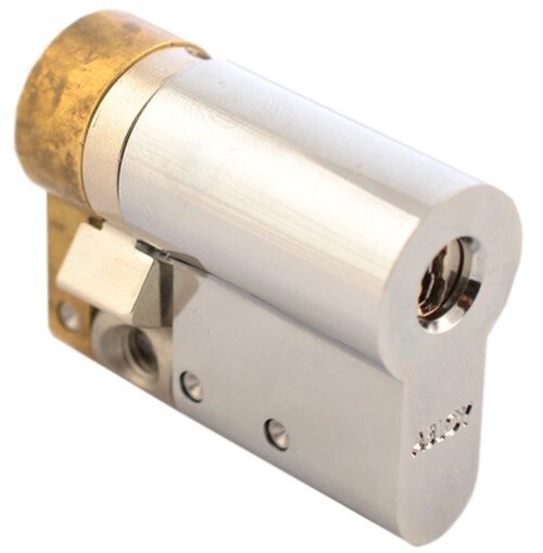 Циліндр Abloy Protec2 ключ/половинка (Фінляндія) 42.5 мм 32/10.5 HARD, ключ/половинка, Хром від компанії Замок.укр - фото 1