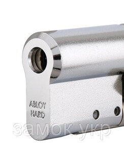 Циліндр замка ABLOY PROTEC2 CLIQ 48,5 мм 38Hix10,5 ключ/половинка хром полірований (Фінляндія)