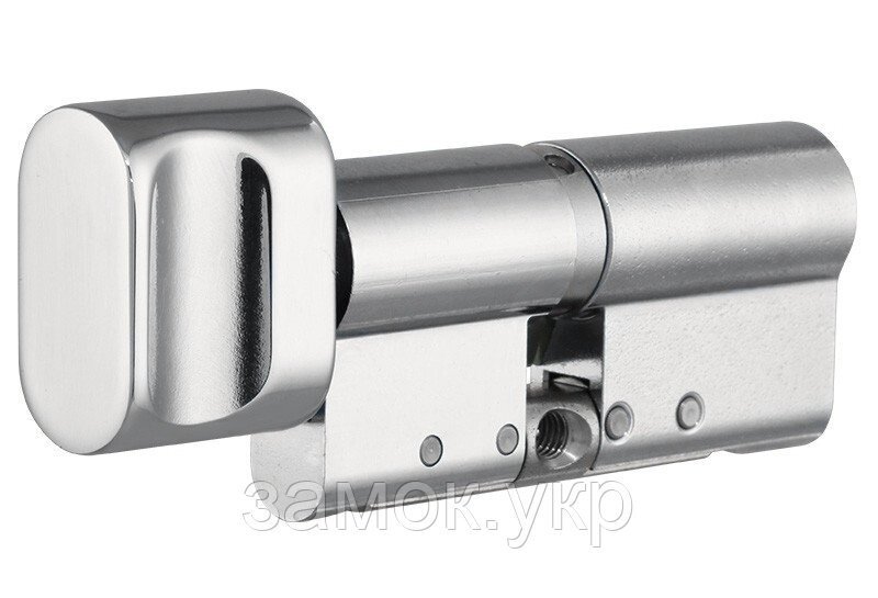 Циліндр замка ABLOY PROTEC2 CLIQ ключ/тумблер хром полірований (Фінляндія) 79 мм 38Ніх41Т від компанії Замок.укр - фото 1