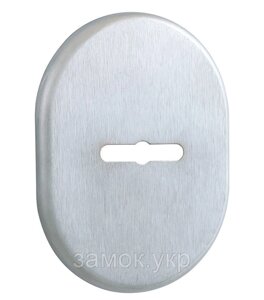 Накладка DiSec KT037 MATRIX OVAL хром матовий (Італія)