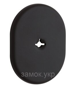 Накладка DiSec KT2112 OMEGA OVAL чорна фарба (Італія)