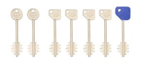 Набір ключів Potent 5+2 (98 мм) до замків серії 7100/8100 (Італія)