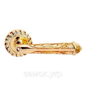 Дверна ручка на розетці RDA Antique Collection Napoli 823 золото (Китай)