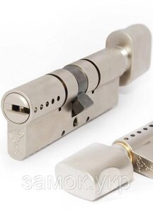 Циліндр Mul-t-lock Interactive+ ключ/тумблер нікель сатин 71 мм 31х40Т
