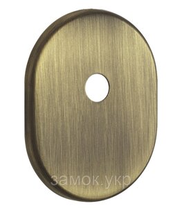 Накладка DiSec KT041 DIN OVAL бронза сатин (Італія)