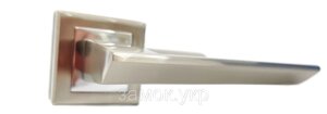 Ручка на розетці APECS H-18105-A-NIS Windrose "Borey" нікель матовий (Китай)