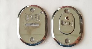 Декоративні накладки під сувальдний ключ Kale 511 хром (Туреччина)