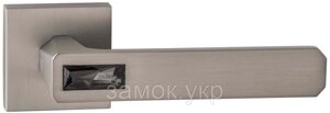 Ручка дверна ORO&ORO GALASSIA 108СR-15E перламутровий нікель/срібна ніч (Італія)