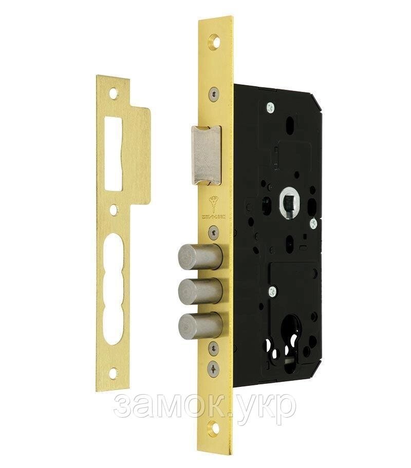 Замок MUL-T-LOCK 1-WAY DIN 372 PB UNIV ВЅ55мм 72мм SP (Ізраїль) від компанії Замок.укр - фото 1