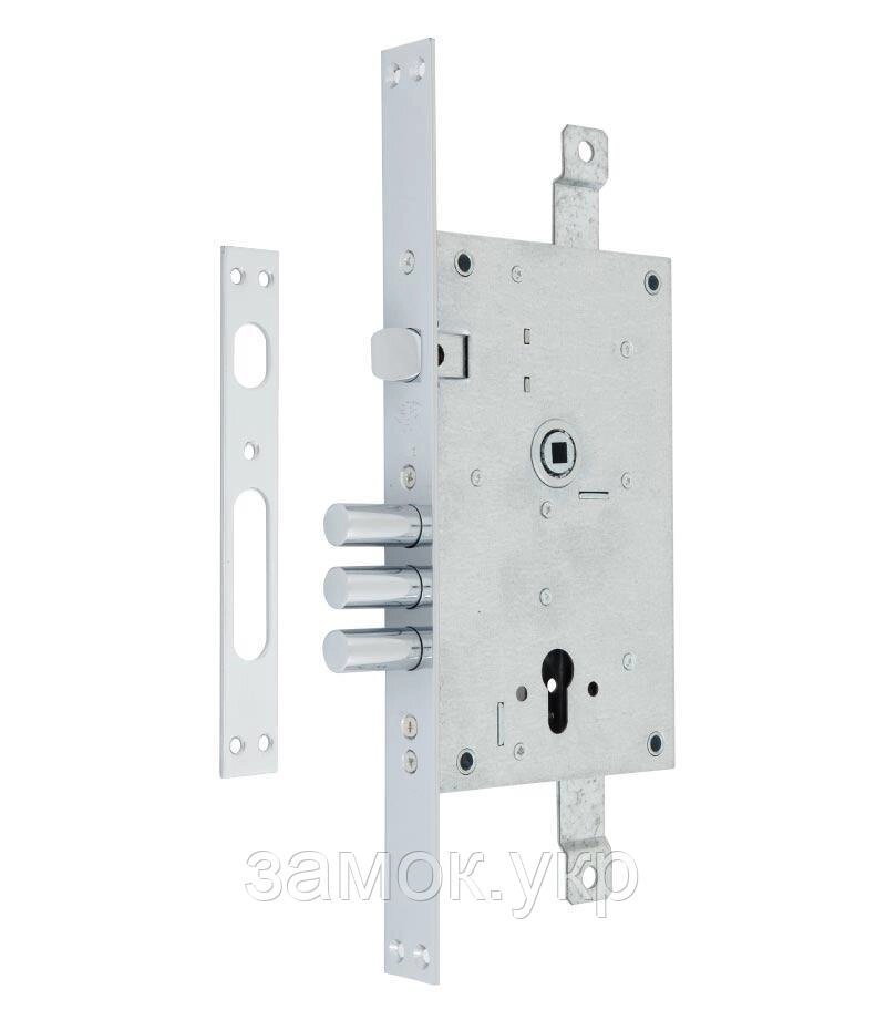 Замок врізний MUL-T-LOCK 3-WAY DIN 352R NC UNIV ВЅ65мм 85мм SP (Ізраїль) від компанії Замок.укр - фото 1