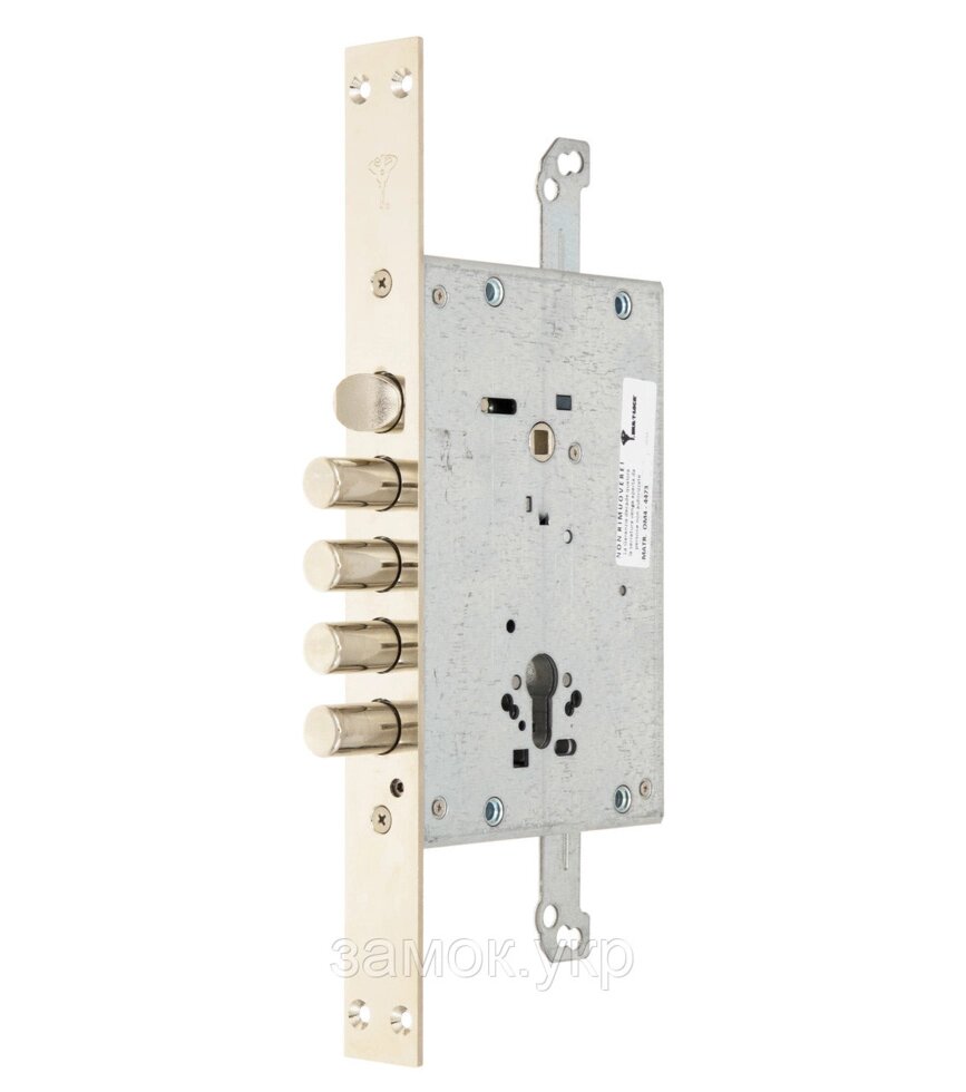 Замок врізний MUL-T-LOCK 3-WAY DIN CEC10328 CR UNIV ВЅ65мм 85мм w/o_SP (Ізраїль) від компанії Замок.укр - фото 1