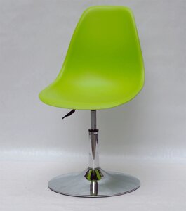 Стілець крутиться на круглому млинці Nik CH-BASE зелений 48, дизайн Charles and Ray Eames