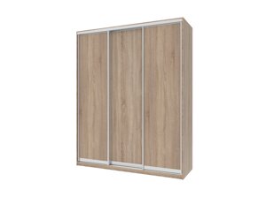 Шафа-купе Сіті Лайт Doros Дуб сонома 3 ДСП 180х60х225 (42002003)