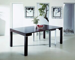 Консольний стіл-трансформер B2241 венге melamine ME002-1, 250/50х90х75,5 см