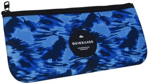 Великий еластичний шкільний пенал Quiksilver синій