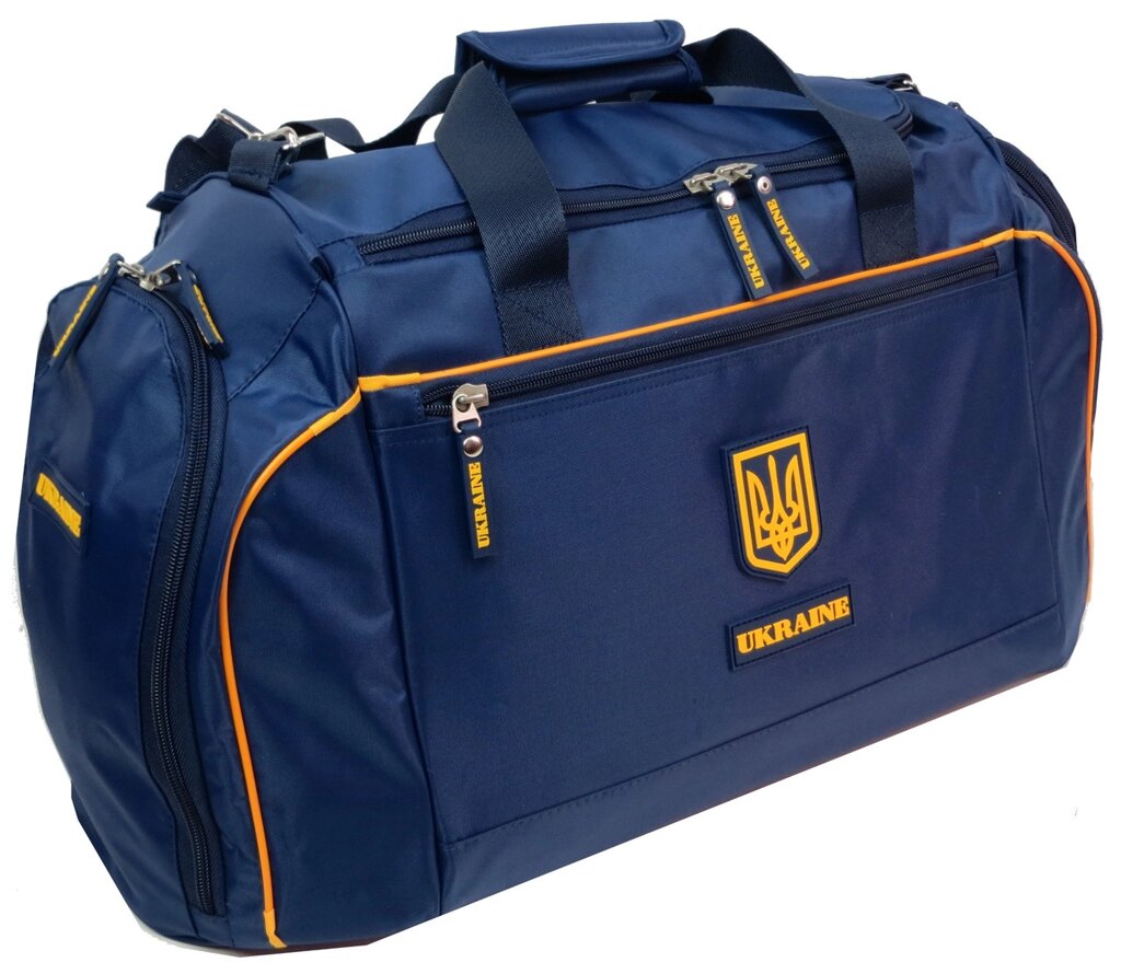 Дорожня сумка Kharbel синя на 45л від компанії «SUPERSUMKA» - фото 1