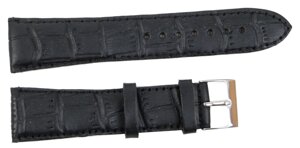 Шкіряний ремінець для годинника Mykhail Ikhtyar Ш24 мм чорний
