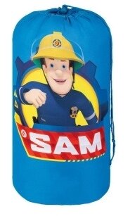 Літній спальний мішок дитячий 170х70 Fireman Sam синій від компанії «SUPERSUMKA» - фото 1