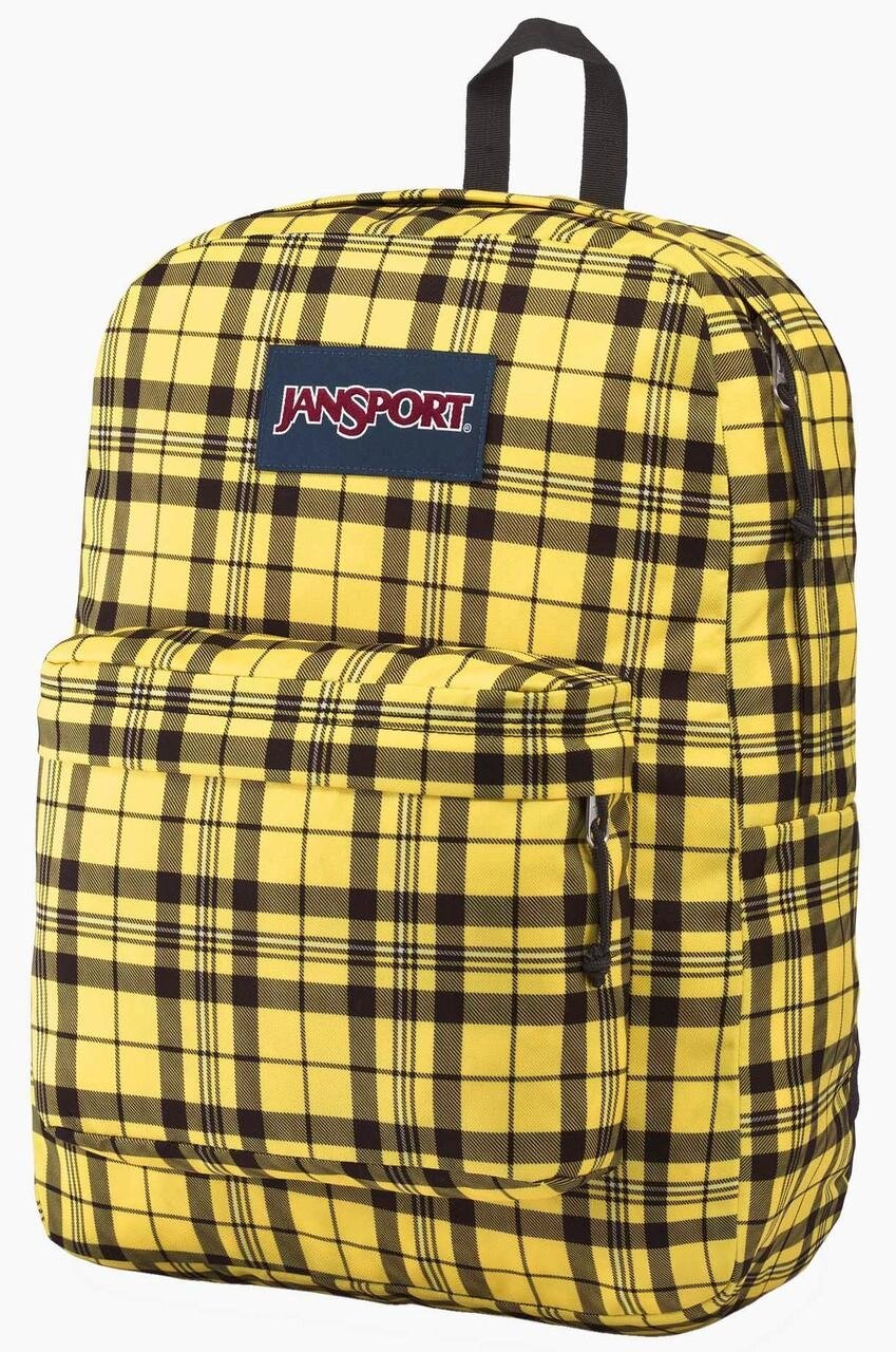 Міський рюкзак 25L Jansport Superbreak жовтий в клітинку від компанії «SUPERSUMKA» - фото 1