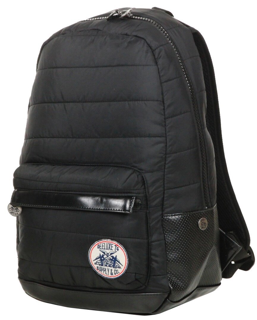 Міський рюкзак Deeluxe Milton чорний на 16л від компанії «SUPERSUMKA» - фото 1