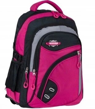 Місткий жіночий рюкзак 25L Mahel рожевий від компанії «SUPERSUMKA» - фото 1