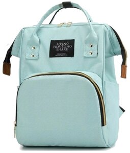 Рюкзак-сумка для мами 12L Living Traveling Share блакитний
