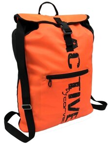 Спортивний рюкзак-мішок 13L Corvet, BP2126-98 жовтогарячий
