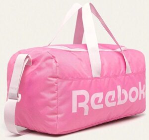 Спортивна сумка Reebok Sport Act Core M Grip рожева на 35л