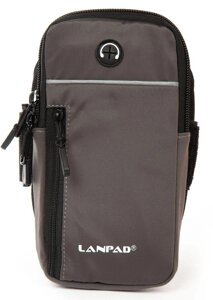 Сумка на руку Lanpad сірий